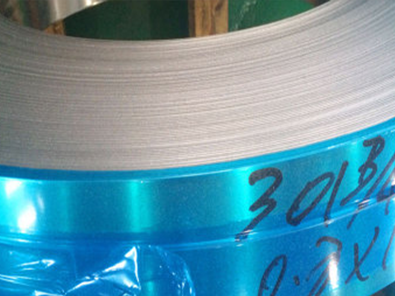Stainless steel precision steel strip