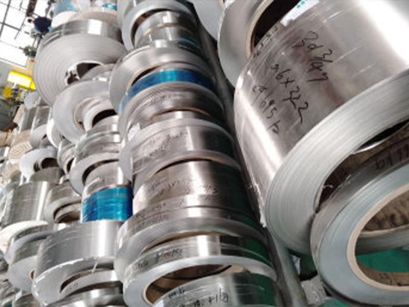 Stainless steel precision steel strip