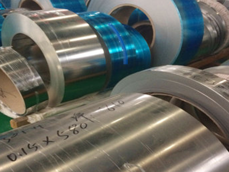 Stainless steel precision steel strip