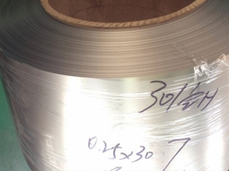 Stainless steel precision steel strip